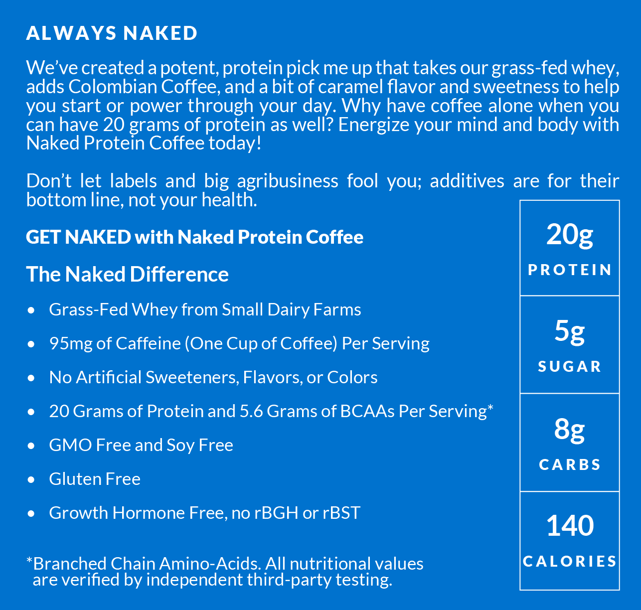 Caramel Latte Protein Iced Coffee - Caramel Latte for Simple Coffee and Protein Mixing
