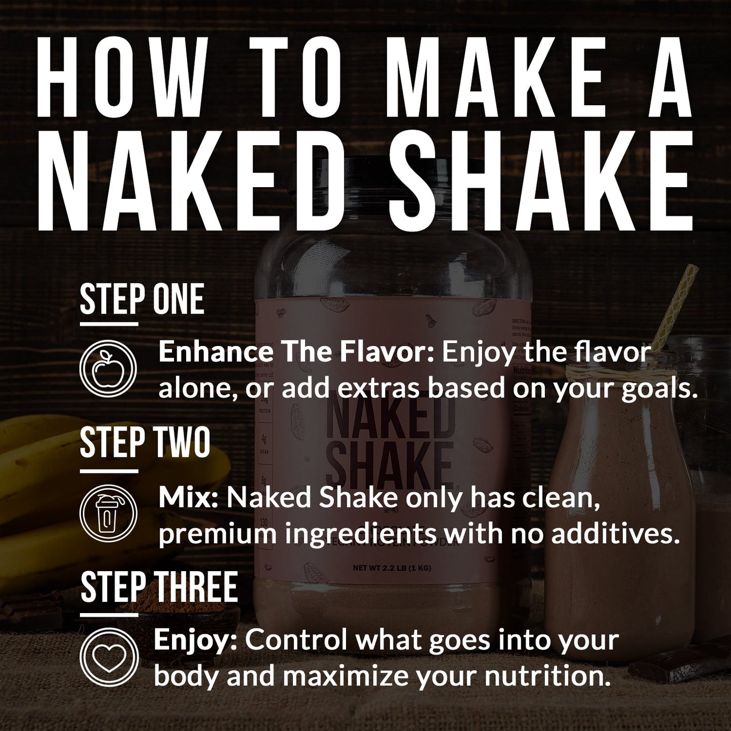 Chocolate Protein Shake - Chocolate for Simple Protein Drink Preparation
