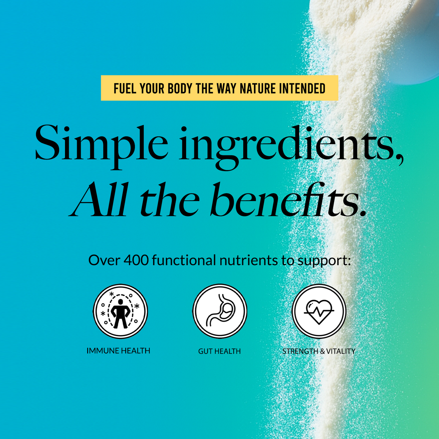 Grass-Fed Colostrum Powder - Colostrum Powder for Convenient Collagen Drinks and Recipes