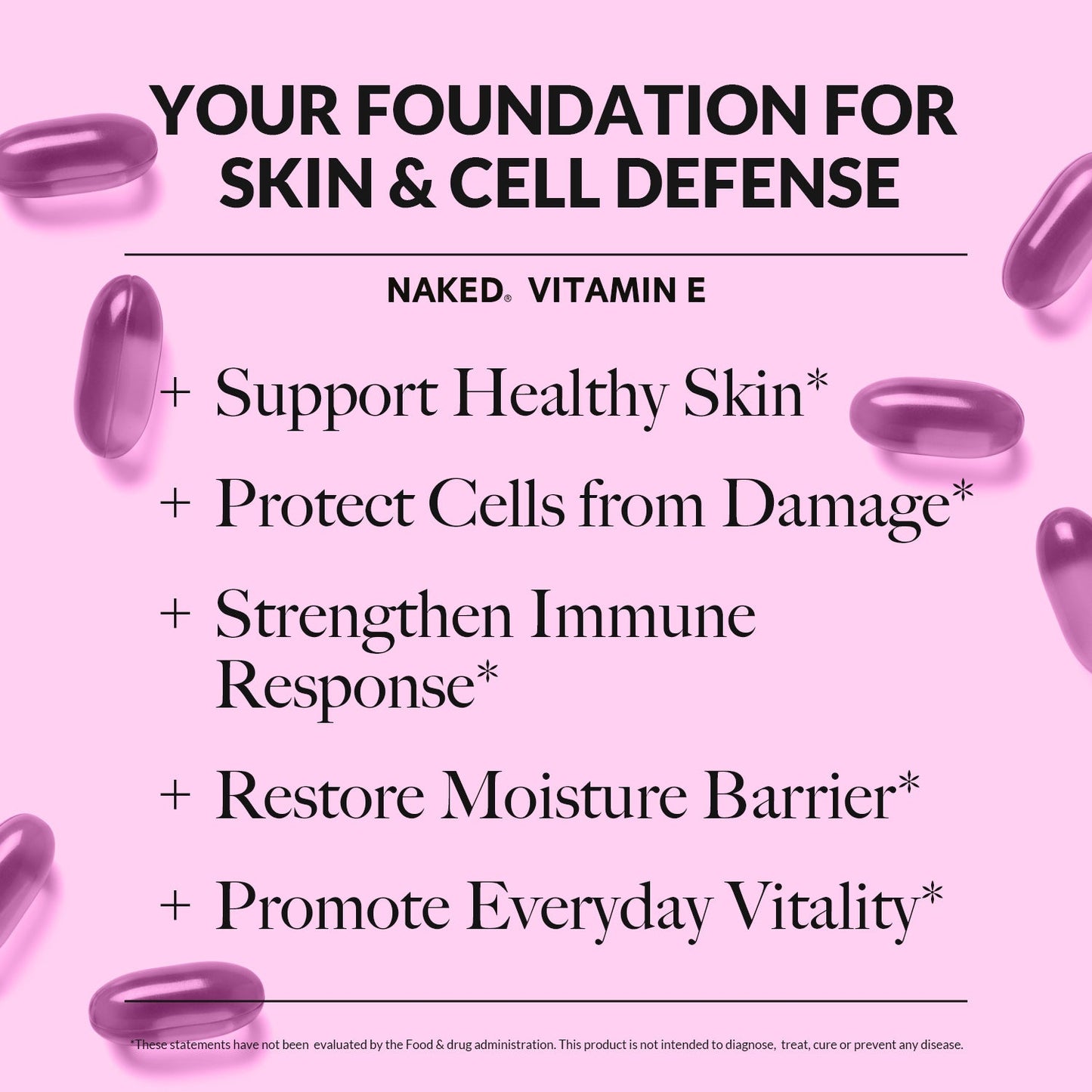 Daily Vitamin E Supplement - Vitamin E with a Simple, Straightforward Formula