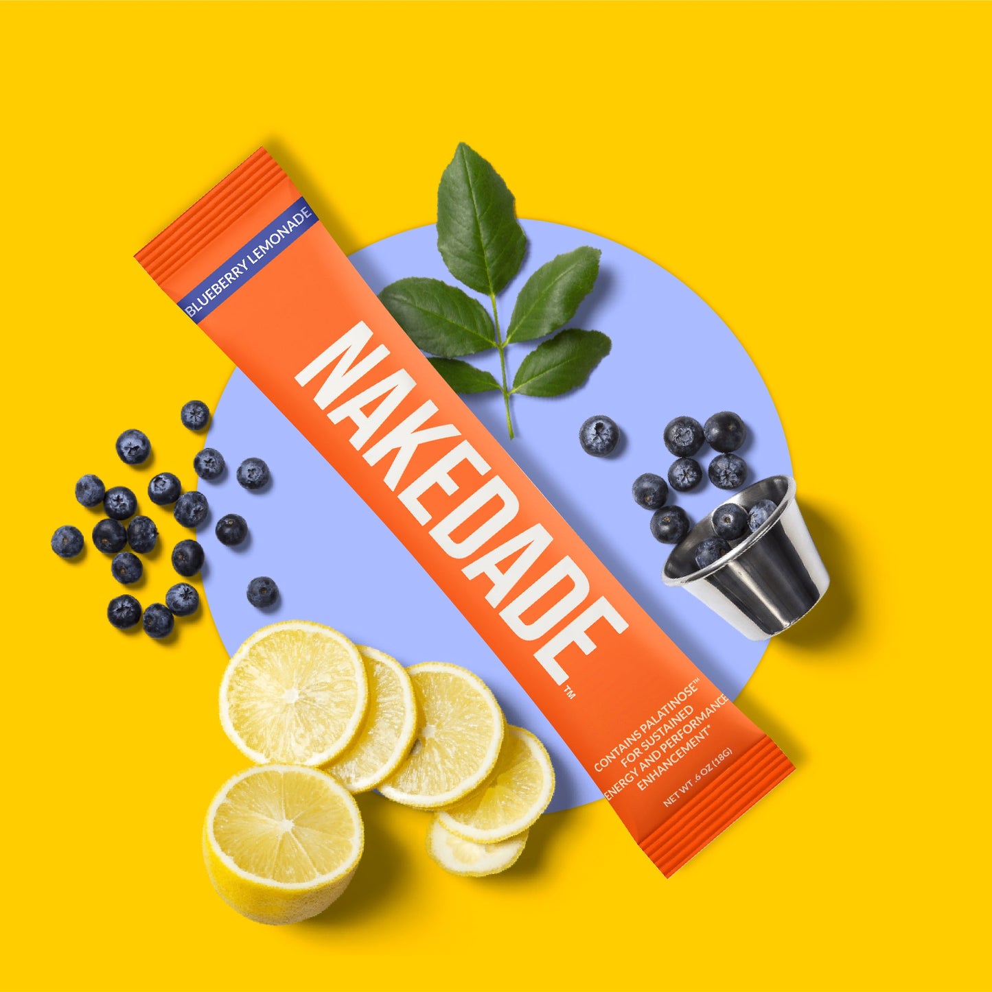 Electrolytes Powder Packets - Blueberry Lemonade - Blueberry Lemonade for Straightforward Electrolyte Mixing