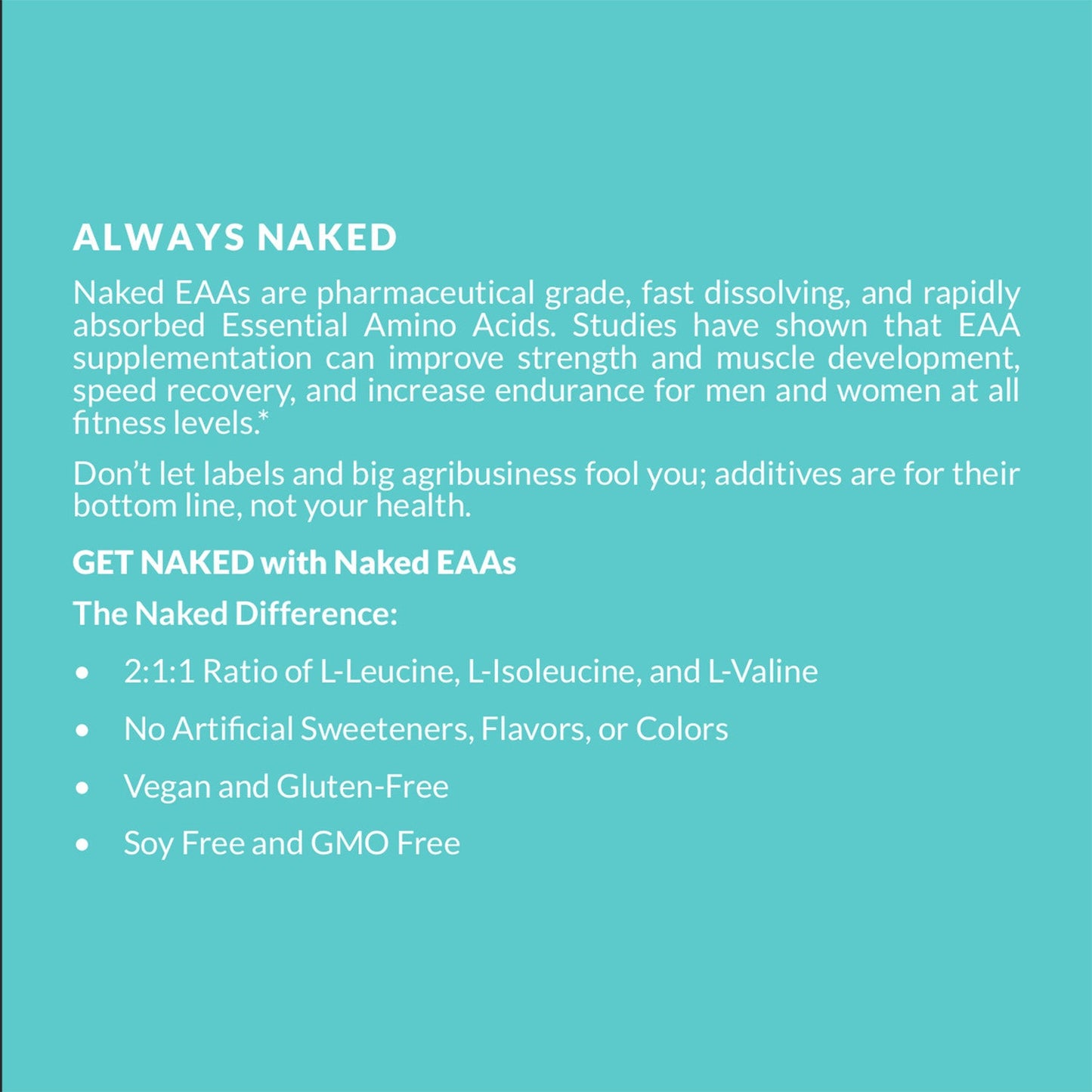 Essential Amino Acids Supplement - Essential Amino Acids for Straightforward Workout Nutrition