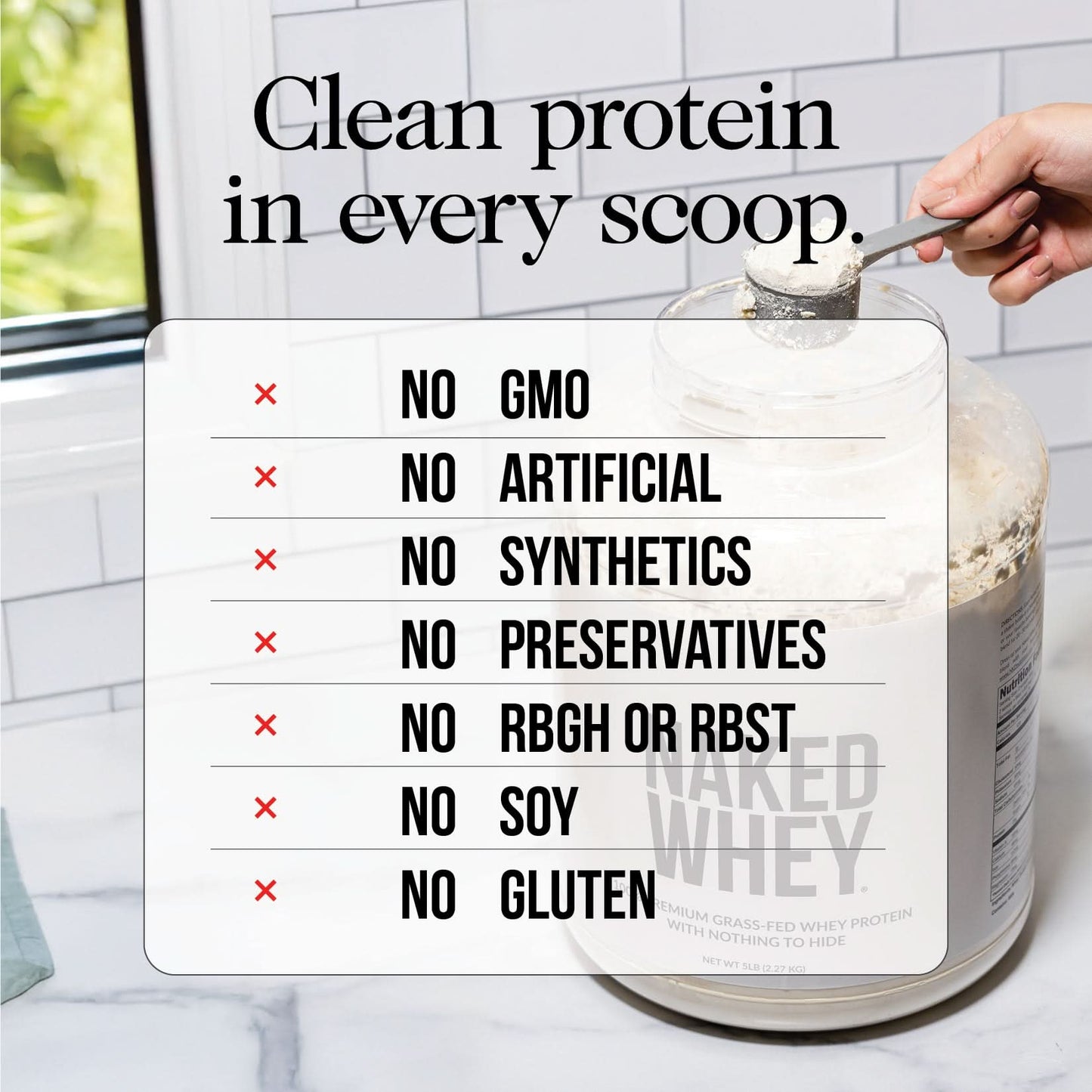 Chocolate Grass-Fed Whey Isolate Protein Powder - Chocolate for Simple Daily Protein Routines