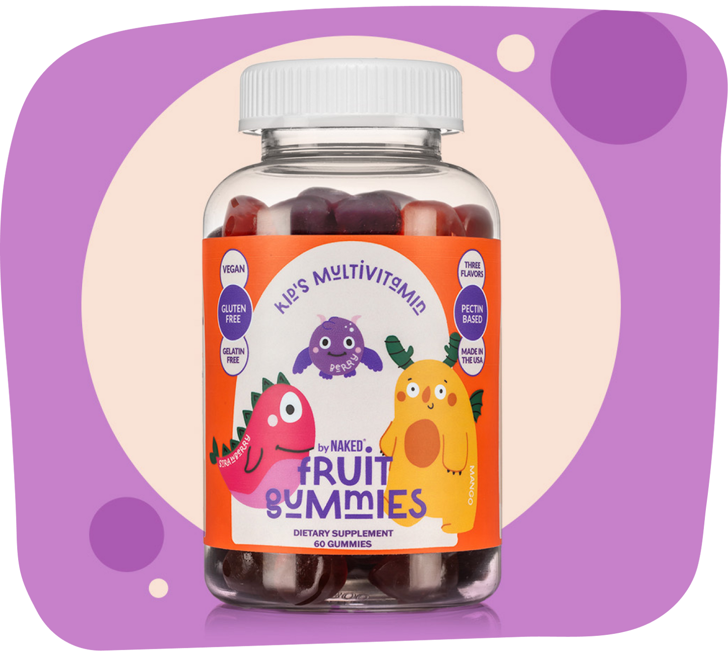 Kids Multivitamin Gummies with a Simple, Straightforward Formula