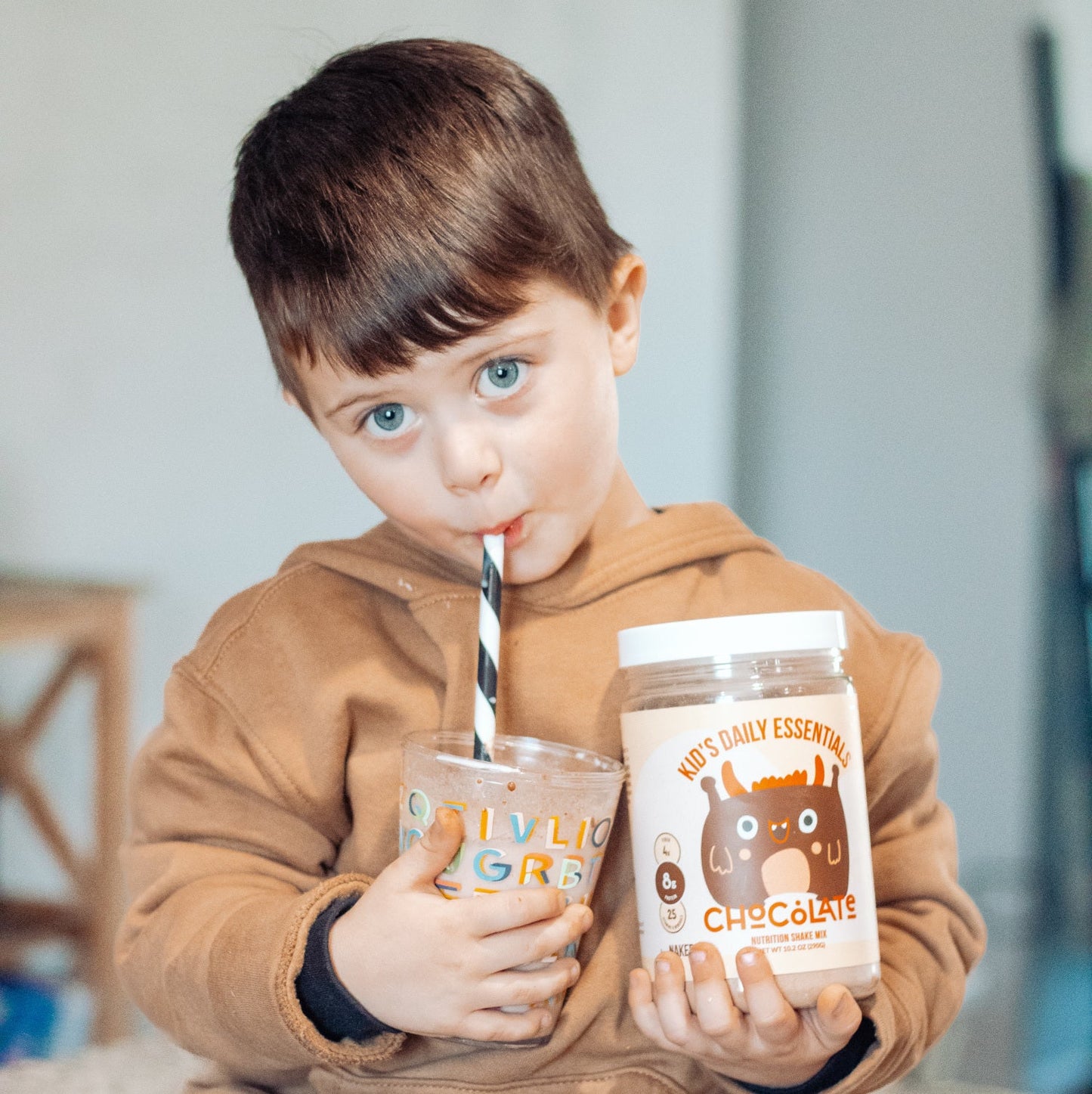 Kid's Nutrition Shake - Chocolate Formula with an Easy-to-Use Everyday Format