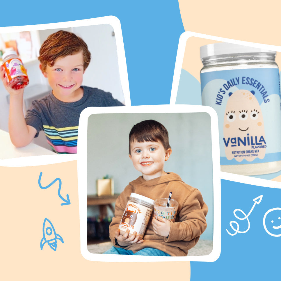 Kid's Nutrition Shake - Vanilla Formula with an Easy-to-Use Everyday Format