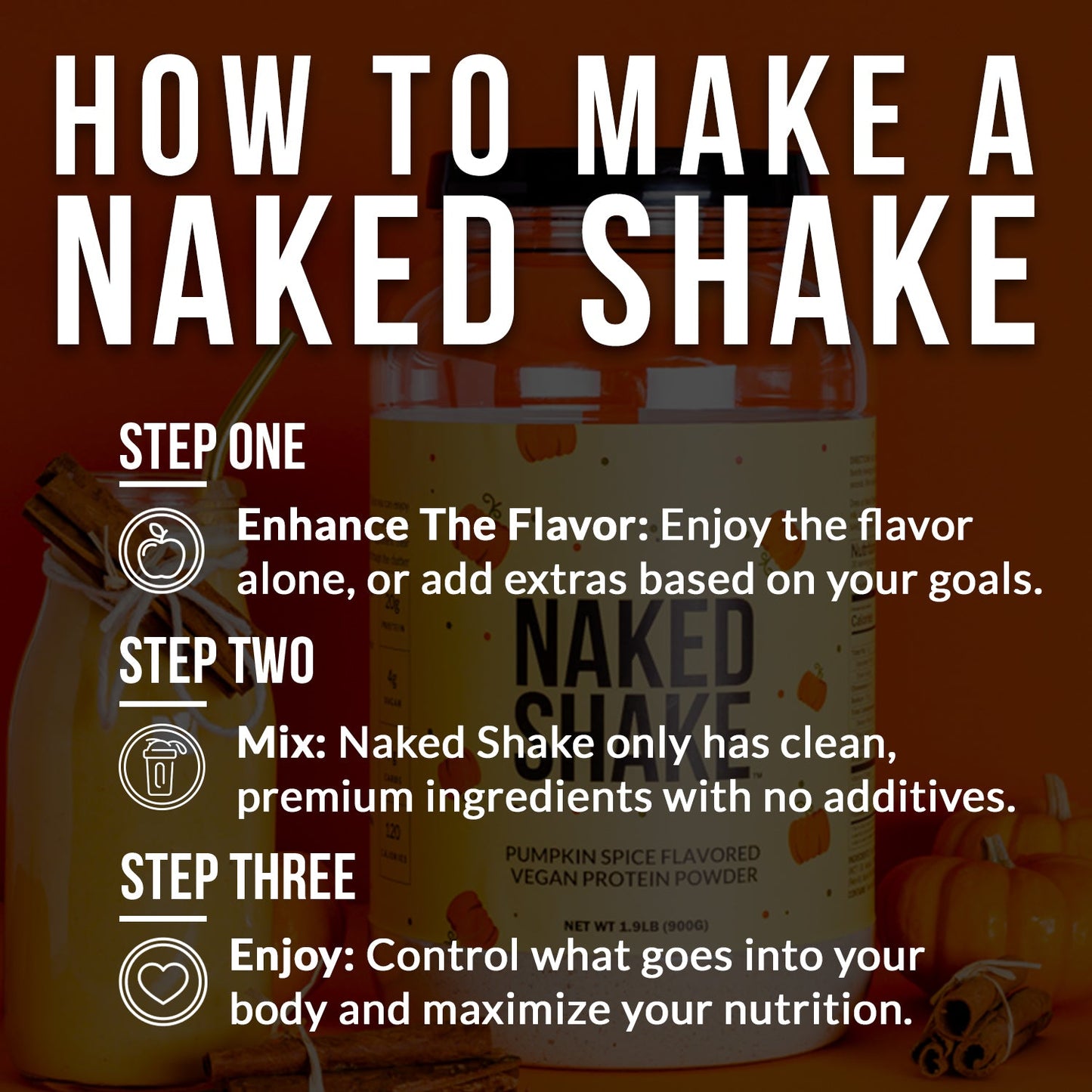 Pumpkin Spice Protein Shake - Pumpkin Spice for Simple Protein Drink Preparation