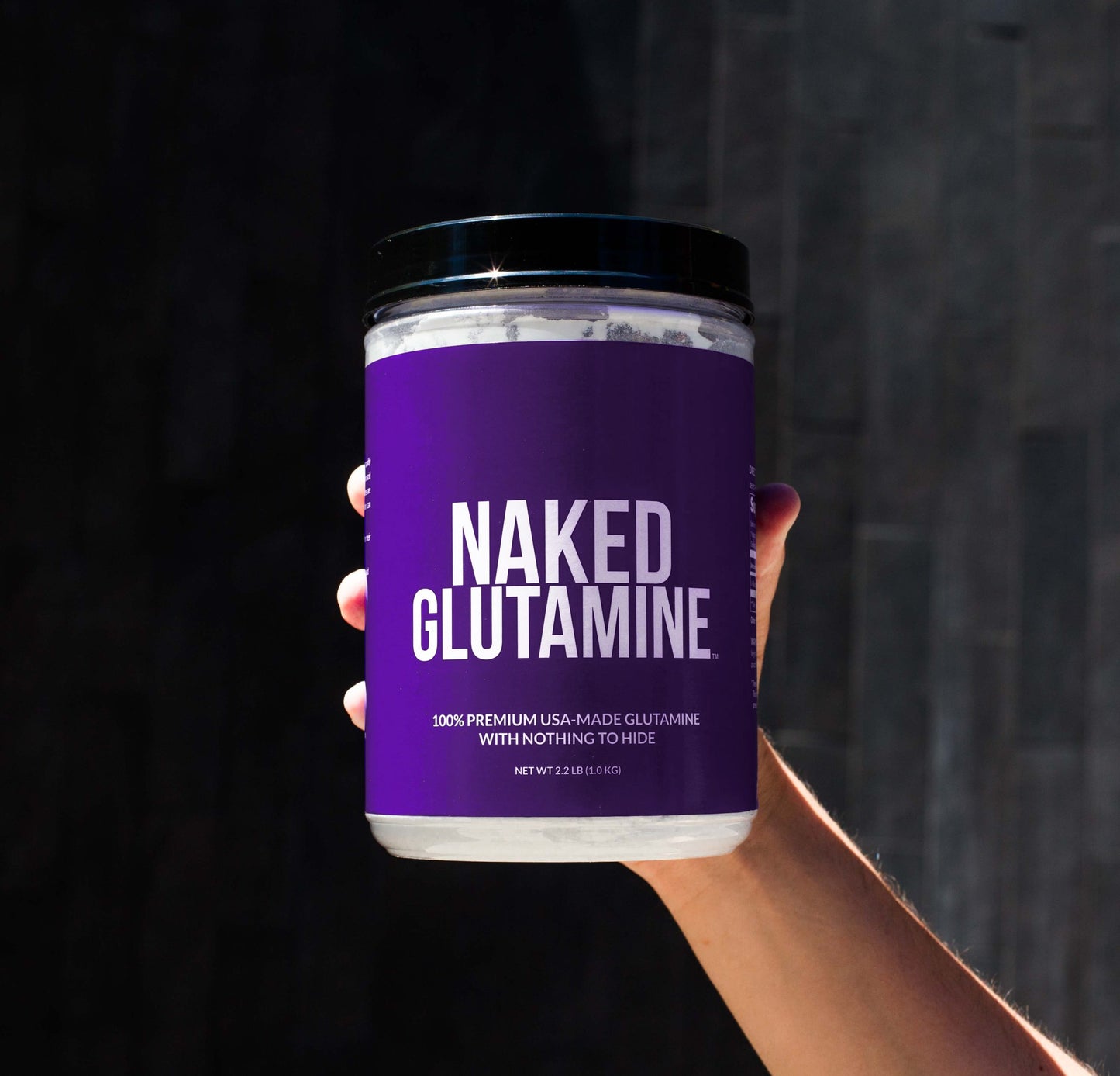 Glutamine Powder - 2.2LB for Straightforward Workout Nutrition