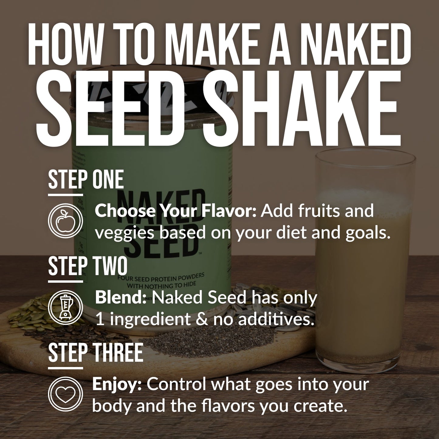 Seed Protein Powder for Simple Daily Protein Routines