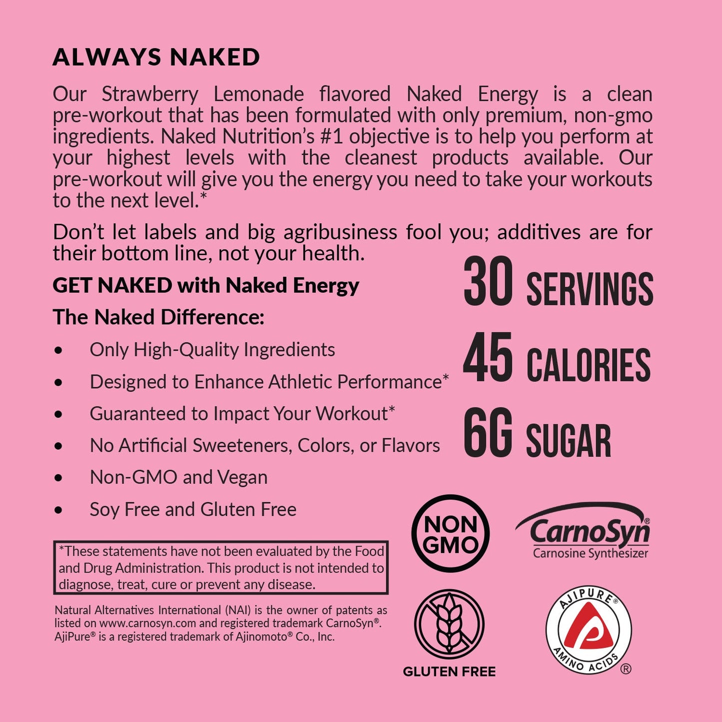 Strawberry Lemonade Pre Workout Supplement - Strawberry Lemonade for Straightforward Workout Nutrition