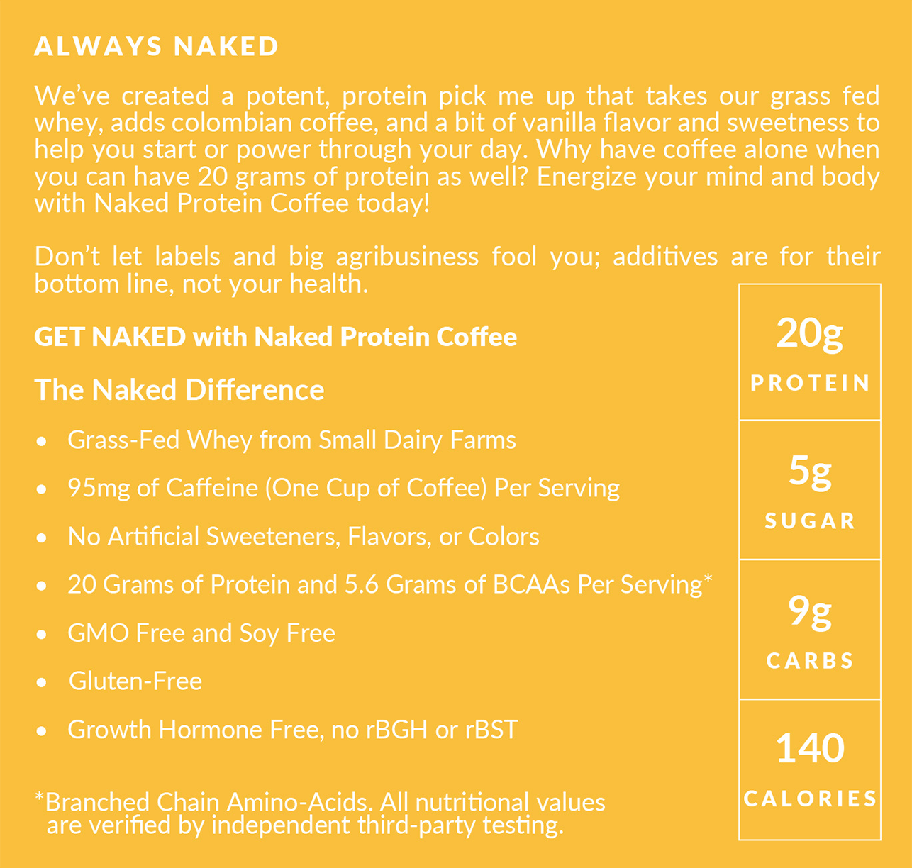 Vanilla Latte Protein Iced Coffee - Vanilla Latte for Simple Coffee and Protein Mixing