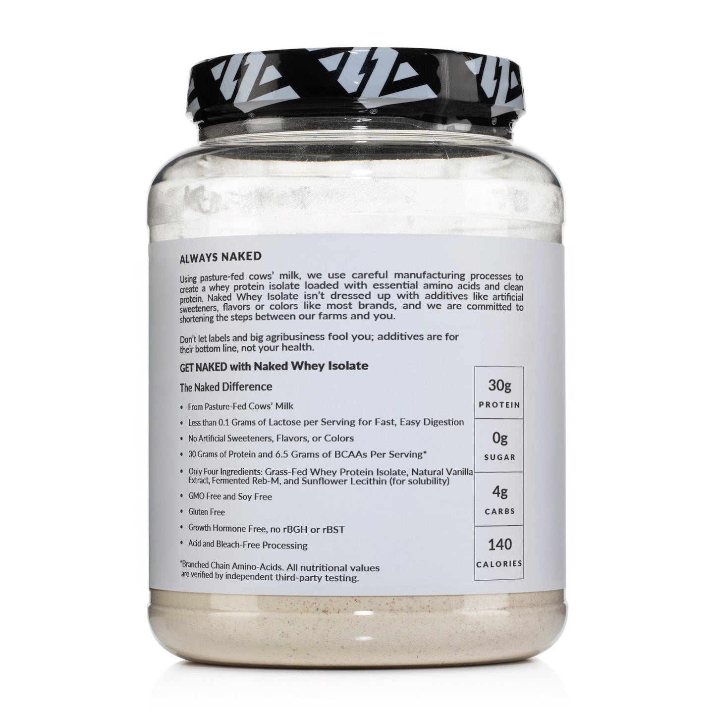 Vanilla Grass-Fed Whey Isolate Protein Powder - Vanilla for Simple Daily Protein Routines