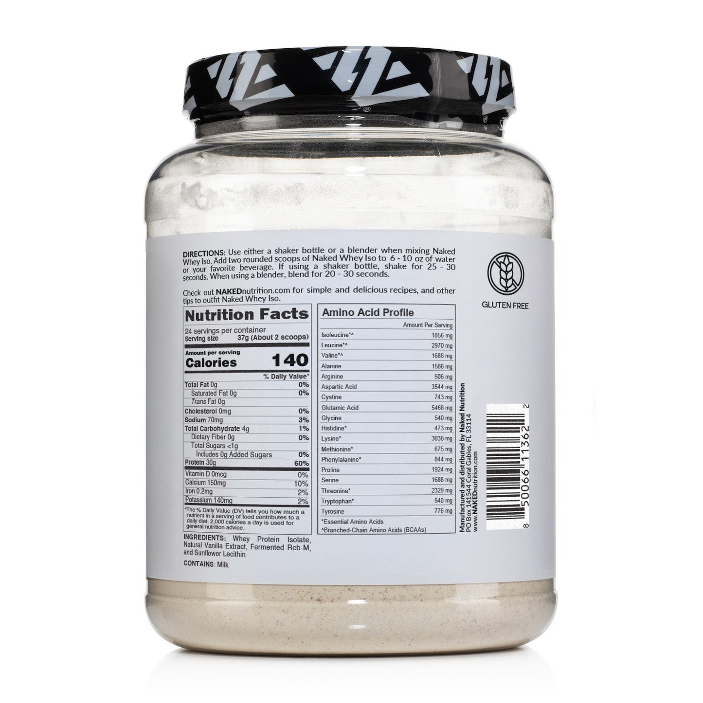 Vanilla Grass-Fed Whey Isolate Protein Powder - Vanilla for Simple Daily Protein Routines