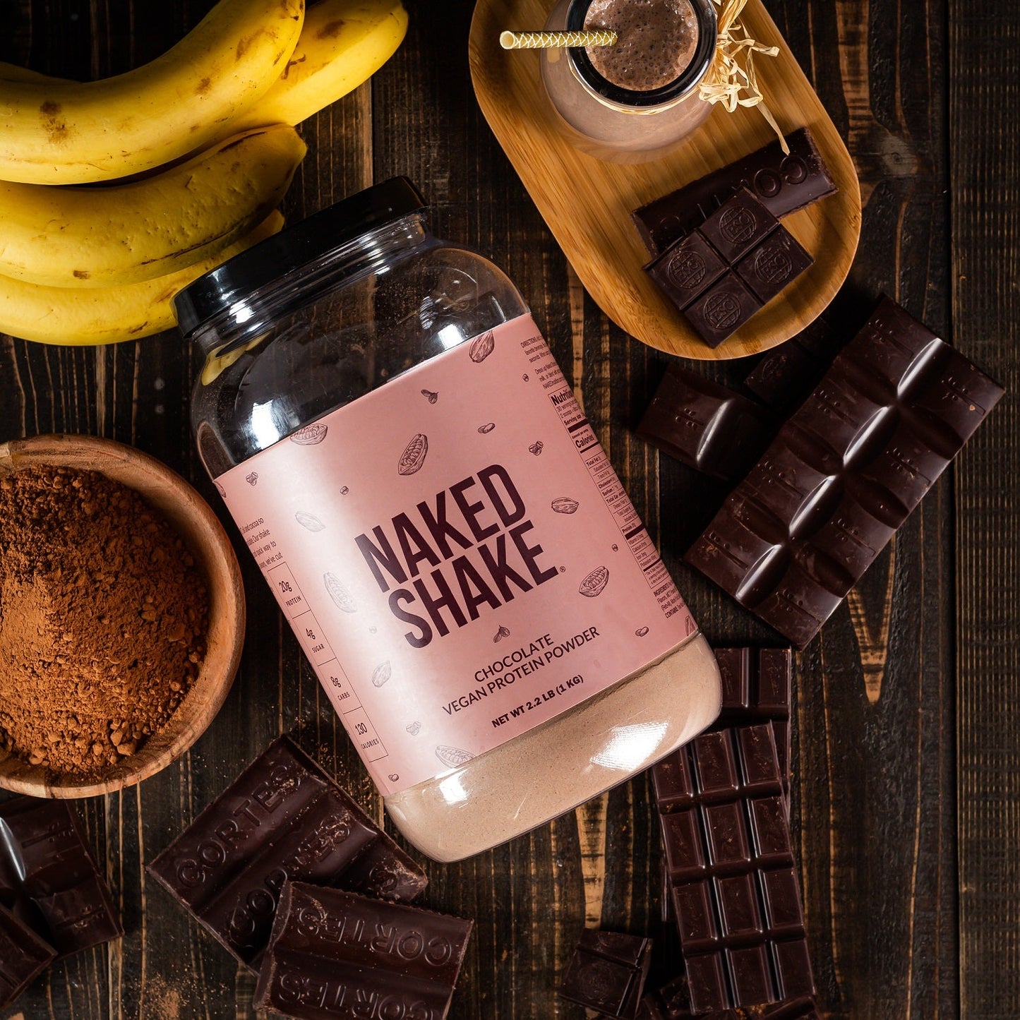 Chocolate Protein Shake - Chocolate for Simple Protein Drink Preparation