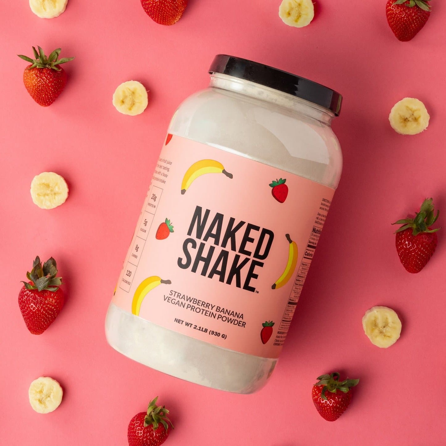 Strawberry Banana Protein Shake - Strawberry Banana for Simple Protein Drink Preparation