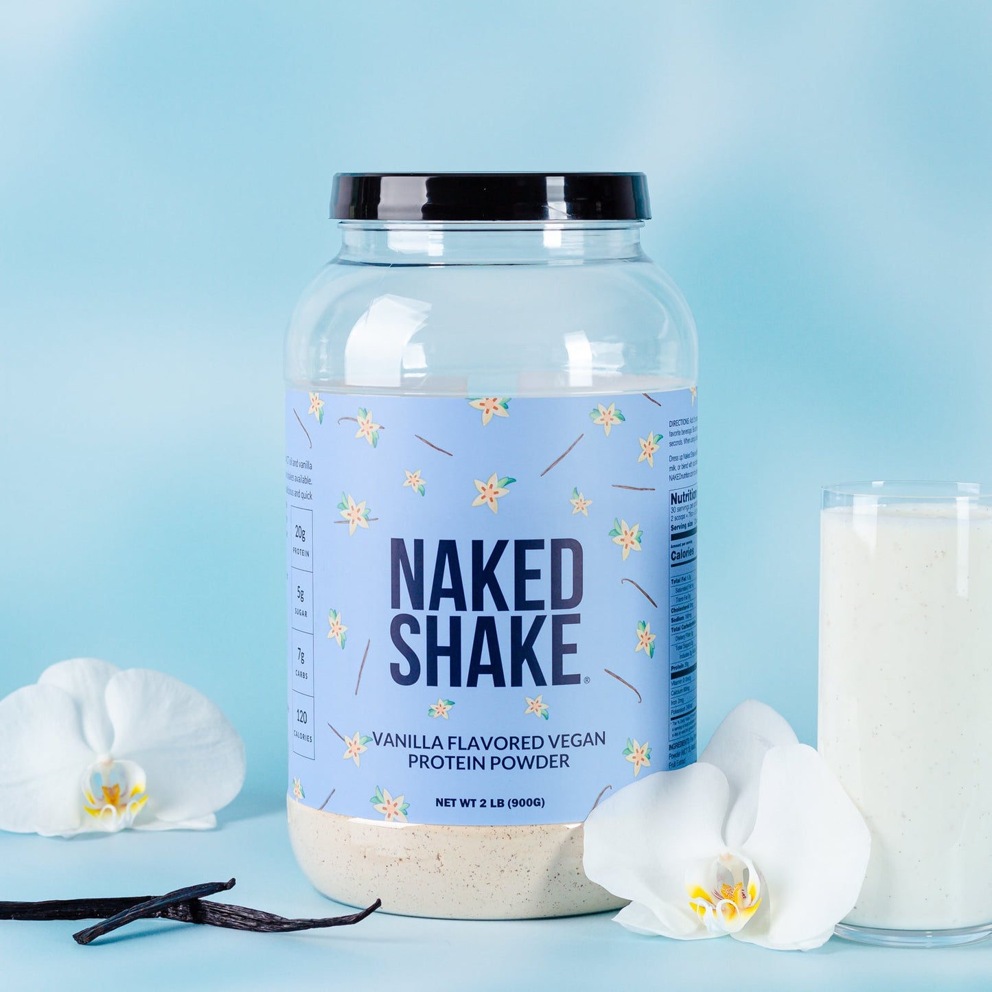 Vanilla Protein Shake - Vanilla for Simple Protein Drink Preparation