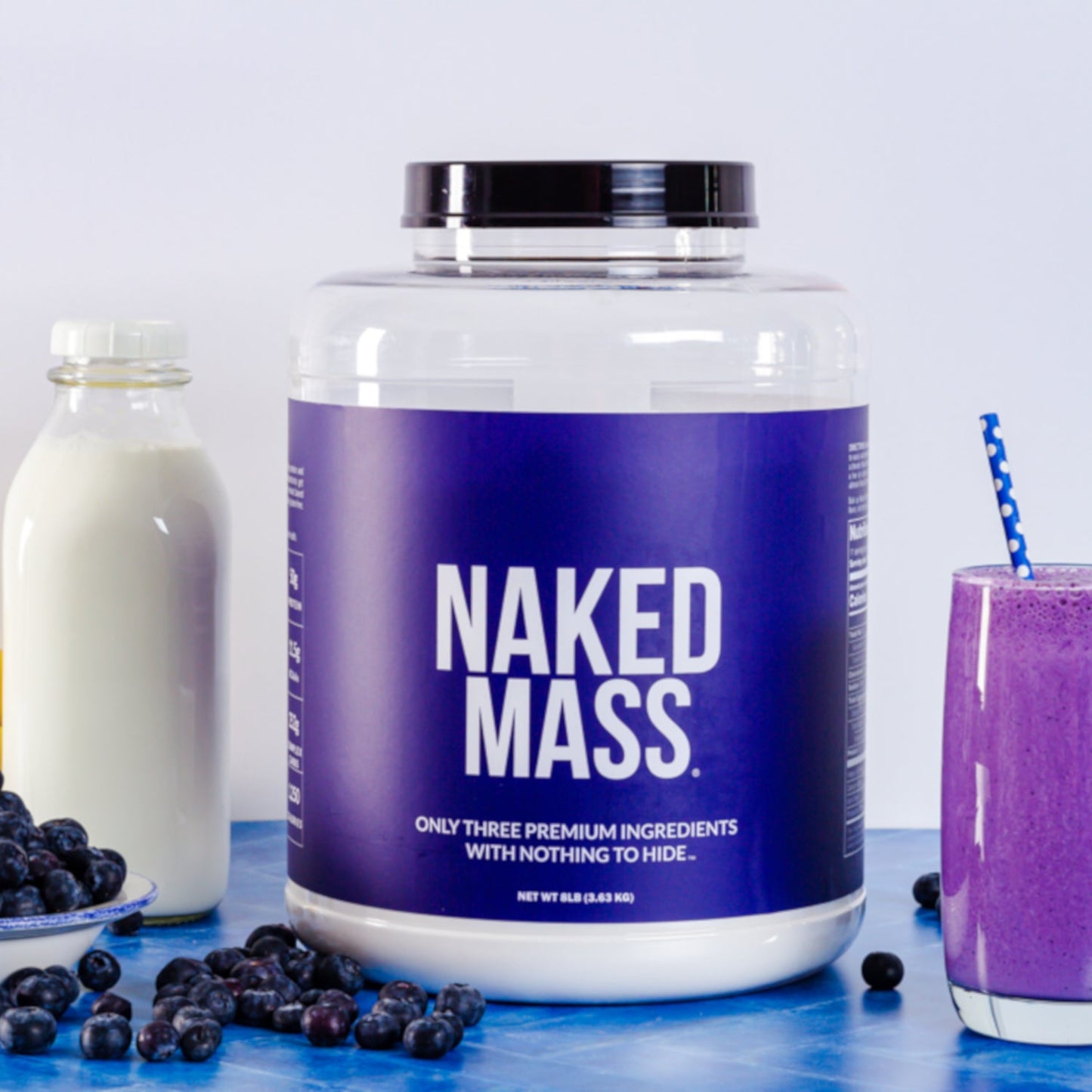 Chocolate Mass Gainer Protein Supplement - Chocolate Made for Simple High-Calorie Drink Routines